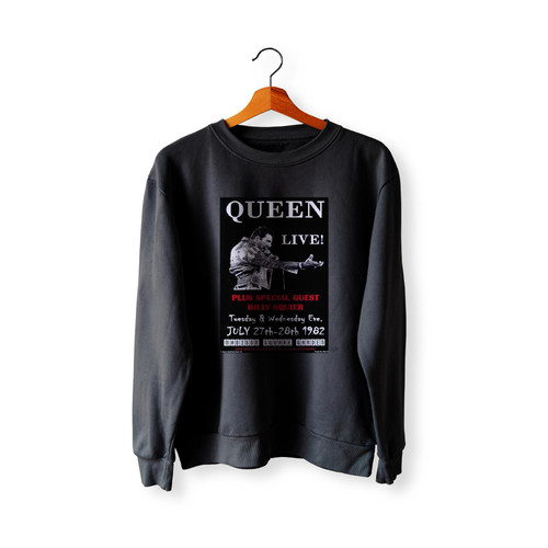 Queen Concert Featuring Freddie Mercury Sweatshirt Sweater