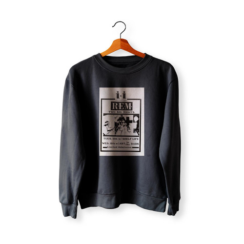 R E M 1983 I And I Club Athens Ga Concert Sweatshirt Sweater