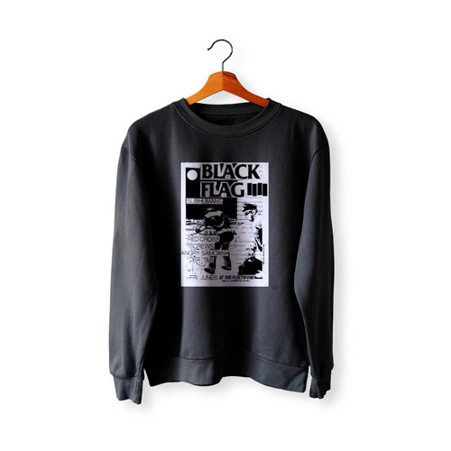 Rare Black Flag & Doa 1980 Concert Sweatshirt Sweater