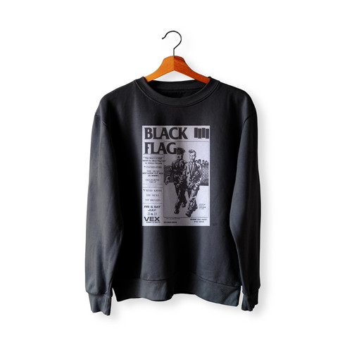 Raymond Pettibon Vintage Black Flag Concert Sweatshirt Sweater