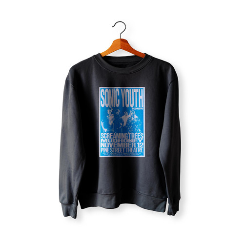 Sonic Youth Screaming Trees Mudhoney Pine Street Theatre Concert Sweatshirt Sweater