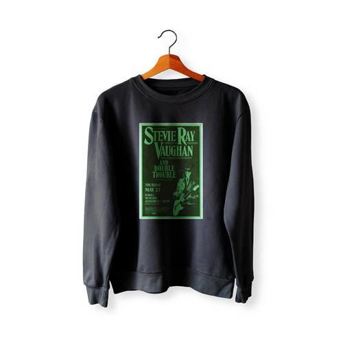 Stevie Ray Vaughan And Double Trouble Original 1989 Concert Sweatshirt Sweater