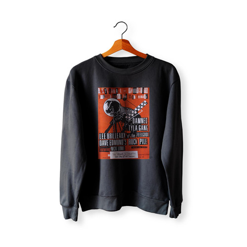 The Damned Original Punk Concert Sweatshirt Sweater