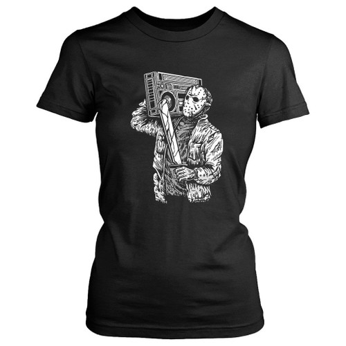 Jason Voorhees Friday Horror Women's T-Shirt Tee