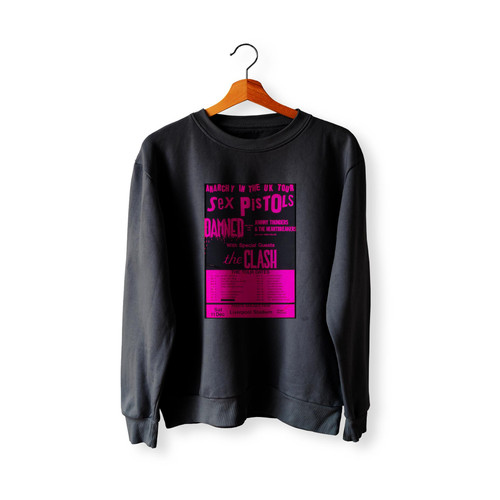 The Sex Pistols A Rare Anarchy In The Uk Tour Sweatshirt Sweater