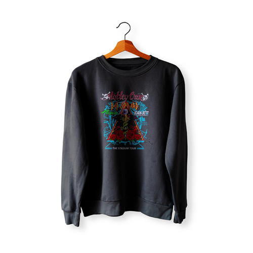 The Stadium Tour Motley Crue Def Leppard Poison Joan Jett Sweatshirt Sweater