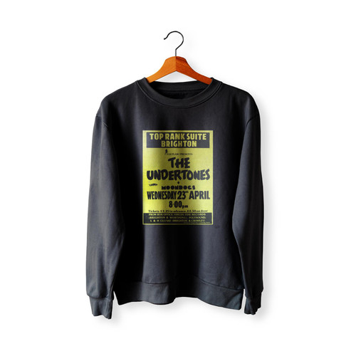 The Undertones 1980 Top Rank Suite Brighton Concert Sweatshirt Sweater