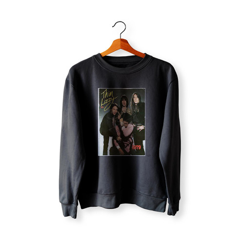 Thin Lizzy Autograph 1979 Tour Programme Sweatshirt Sweater