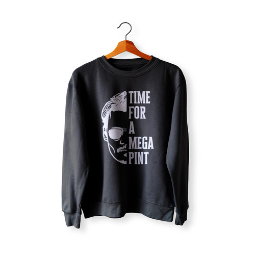 Time For A Mega Pint Johnny Depp Support Sweatshirt Sweater