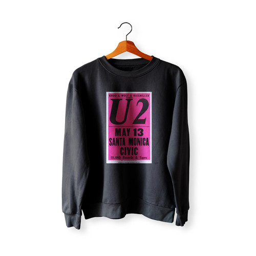 U2 1981 Los Angeles Concert On The Boy Tour Sweatshirt Sweater