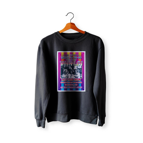 Van Halen 1978 Concert Whisky A Go Go Dennis Loren Concert Sweatshirt Sweater