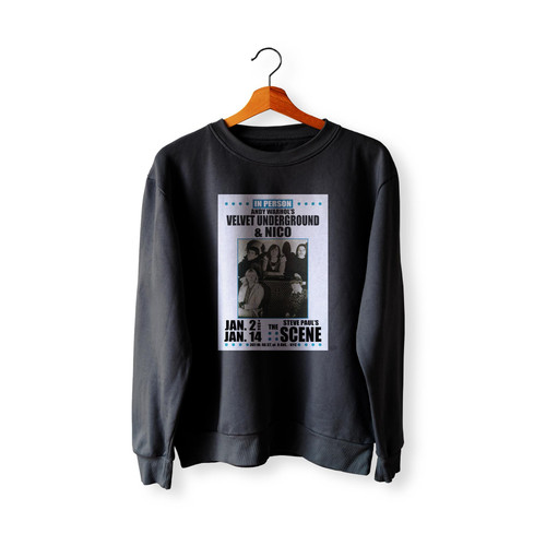 Velvet Underground Replica 1967 Concert Sweatshirt Sweater