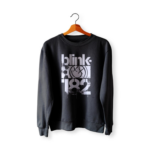 Vintage Rock Band Blink-182 Three Bars Logo Sweatshirt Sweater