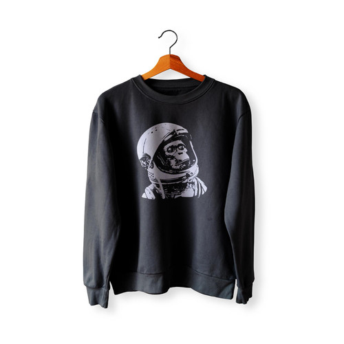 Vintage Space Travel Astronaut Monkey Sweatshirt Sweater