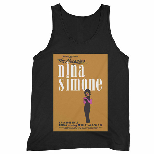 1963 Nina Simone Concert Tank Top