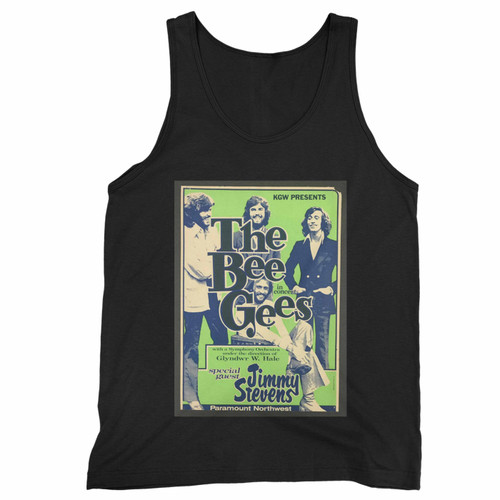 1973 Bee Gees Portland Or Concert Tank Top