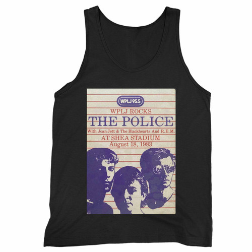 1983 The Police Shea Stadium Backstage Pass Promo Concert Tank Top