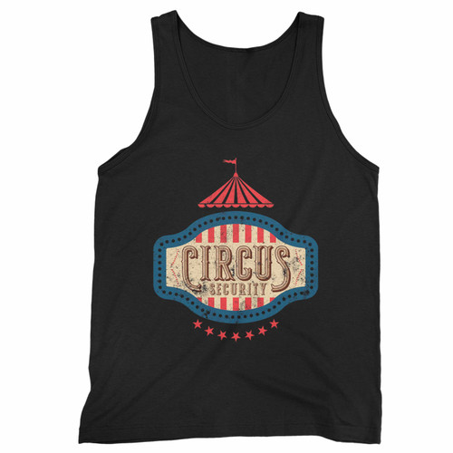 Circus Party Circus Security Vintage Retro Tank Top