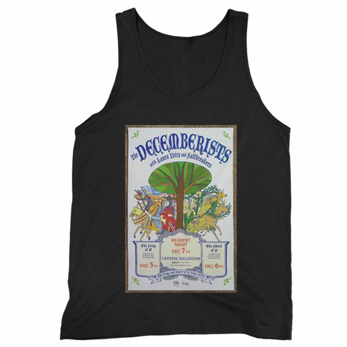 Decemberists 2007 Gig Portland Oregon Concert Tank Top