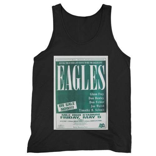 Eagles Hell Freezes Over Music Tank Top