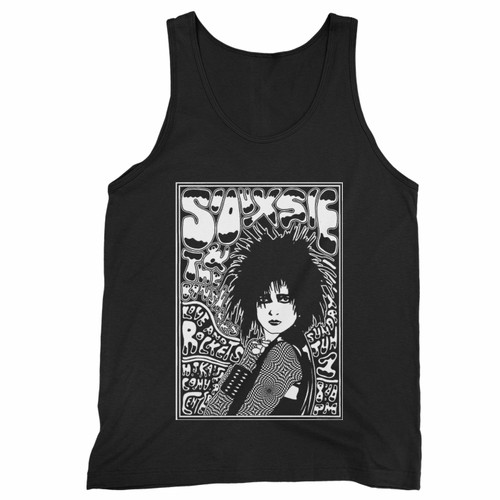 Eliteprint Siouxsie And The Banshees V1 Music Classic A3 Vintage Band Rock Blues Alternative Concert Music Tank Top