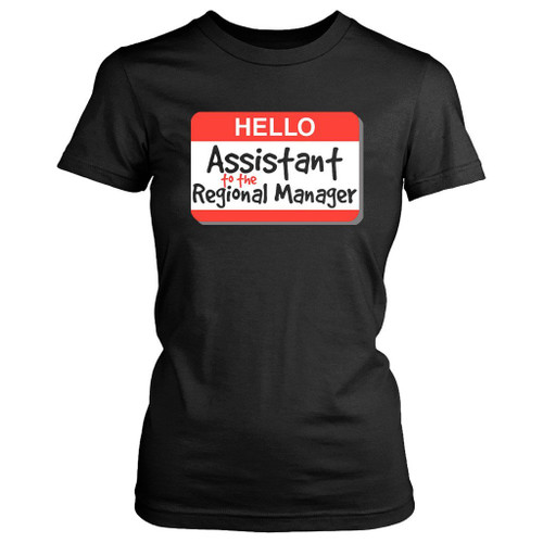 Assistant Regional Manager Women's T-Shirt Tee