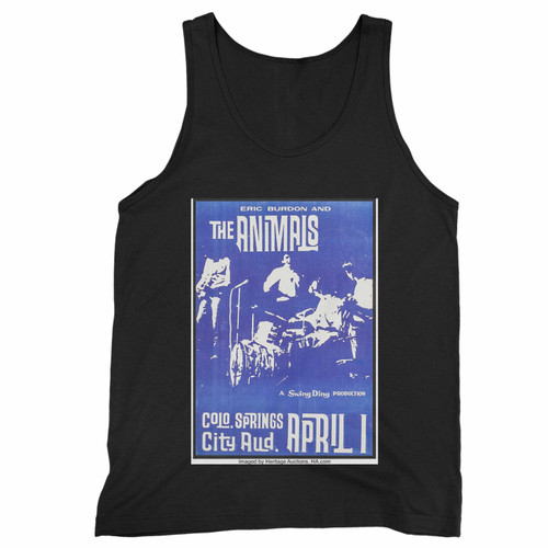 Eric Burdon And The Animals At The Colorado Springs City Auditorium Tank Top