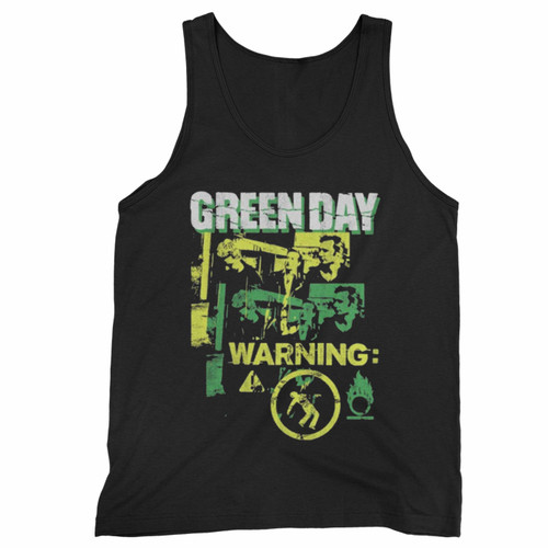 Green Day Safe Place Rock Band Tank Top
