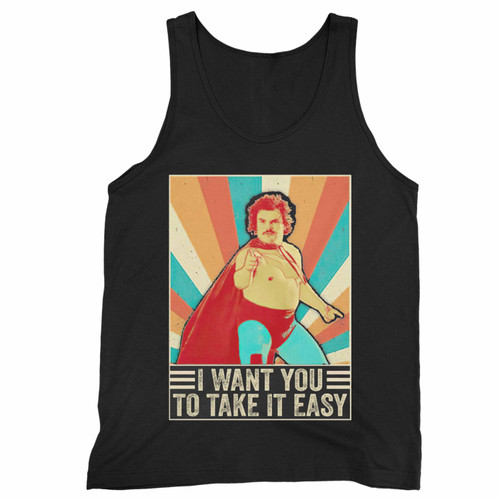 I Want You To Take It Easy Vintage Tank Top