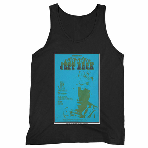 Jeff Beck Group 1969 Minneapolis Mn Concert 1 Tank Top