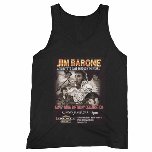 Jim Barone's Elvis Through The Years Tank Top