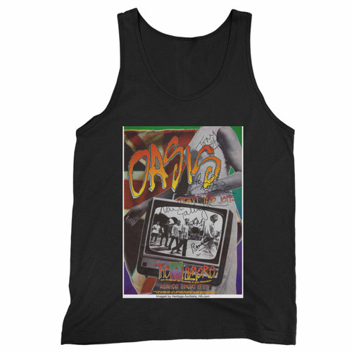 Oasis Band Signed Concert Tank Top