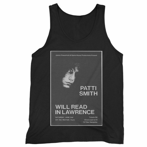 Patti Smith 1979 Tank Top