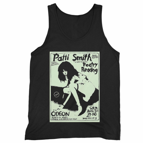 Patti Smith Poetry Reading Tank Top