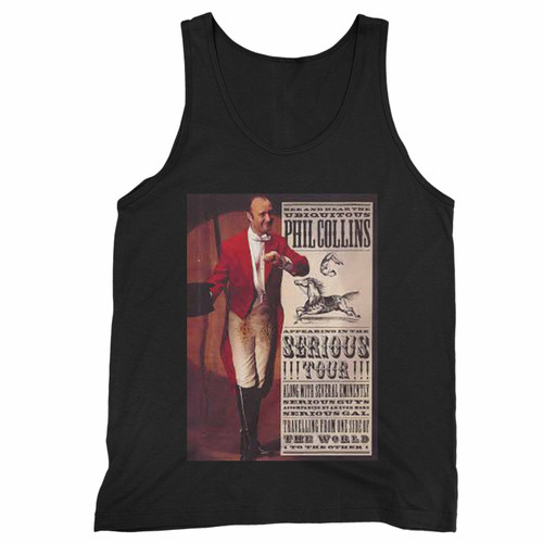 Phil Collins Were You At The Serious Tour 1990 Tank Top