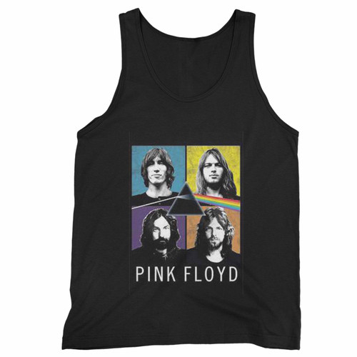 Pink Floyd Roger Waters Rick Wright David Gilmour Nick Mason Classic Rock Music Graphic Tank Top