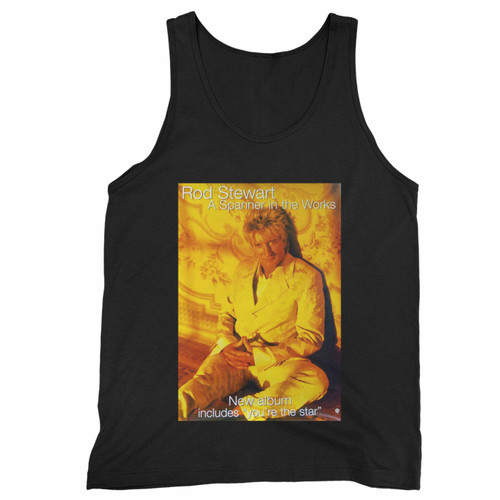 Rod Stewart A Spanner In The Works Us Promo Tank Top