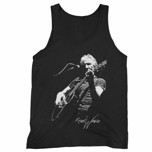 Roger Waters Photo Stencil Tank Top Roger Waters Photo Stencil Tank Top