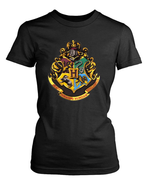 Hogwarts Crest Magnet Women's T-Shirt Tee