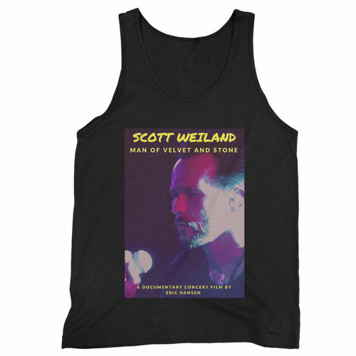Scott Weiland Man Of Velvet And Stone 2018 Tank Top