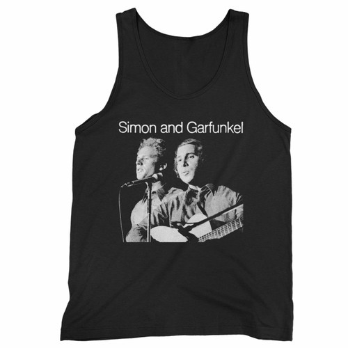 Simon And Garfunkel Vintage 60s Band Merchandise Retro Tank Top