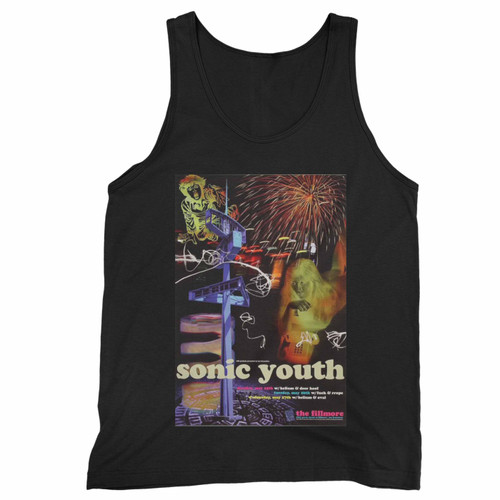 Sonic Youth Vintage Concert 1 Tank Top