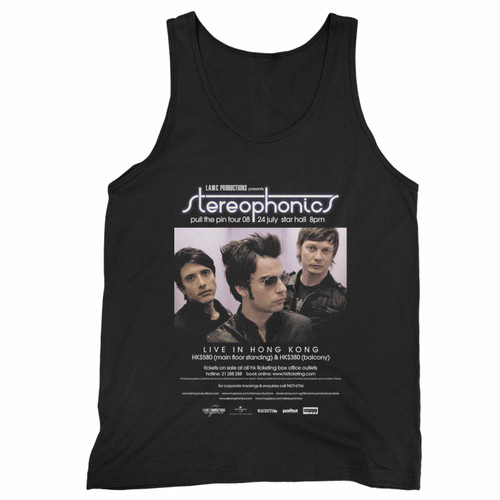 Stereophonics The Pin Tour Live In Hong Kong Concert Tank Top