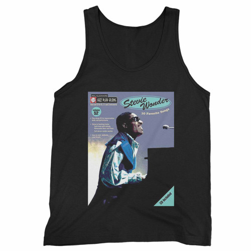 Stevie Wonder A Musical Genius Who Can't Read Music Tank Top