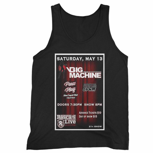 Stone Temple Pilots And Velvet Revolver Tributes At Racals Saturday Tank Top