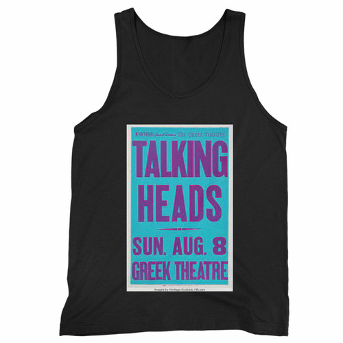 Talking Heads Greek Theatre Concert Tank Top