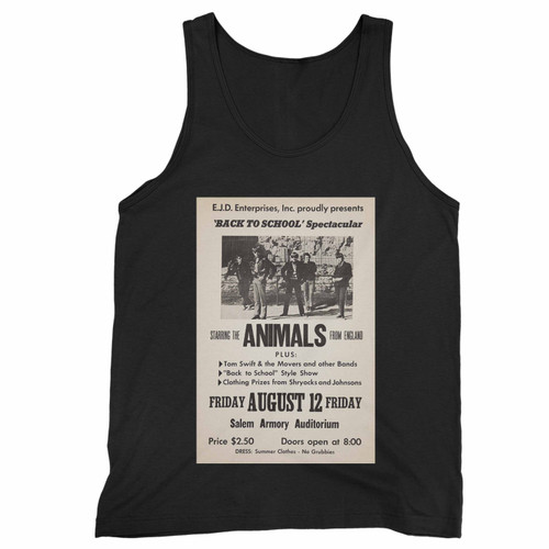 The Animals 1968 Salem Concert S Tank Top