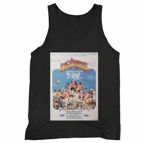 The Bee Gees Sgt Pepper's Lonely Hearts Club Band Japanese Promo Tank Top