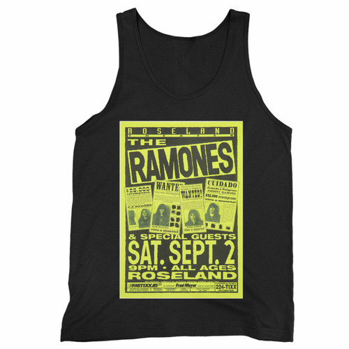 The Ramones Roseland Theater Concert Tank Top