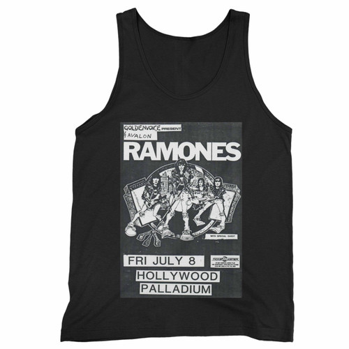 The Ramones Vintage Band Alternative Rock Concert Music S Tank Top